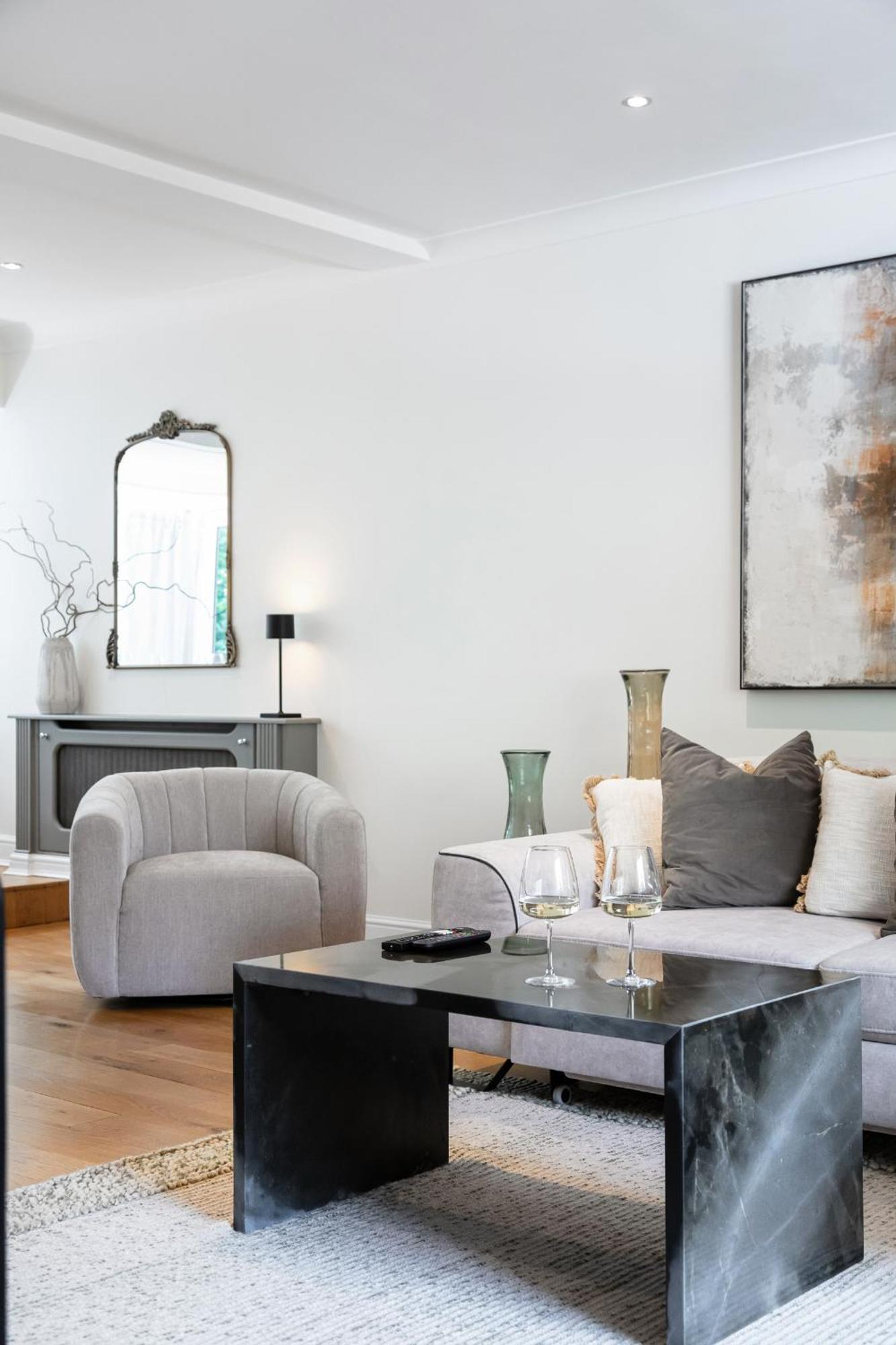 Rare 4Beds Townhouse In Kensington With Patio Villa London Eksteriør billede
