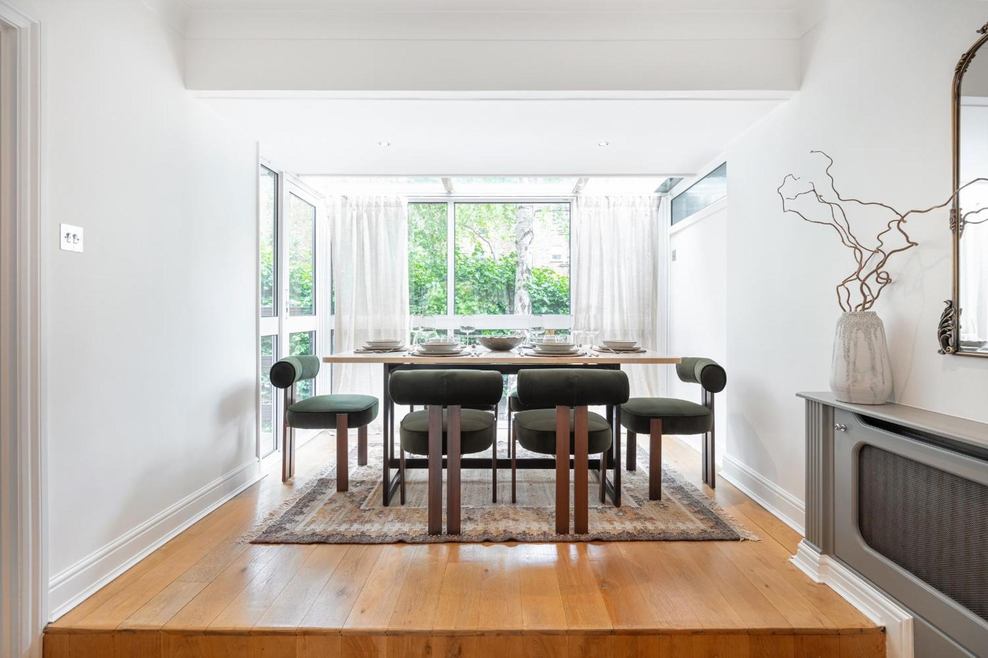 Rare 4Beds Townhouse In Kensington With Patio Villa London Eksteriør billede